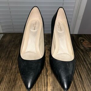 Like New, Cole Haan Women's Classic Black Heels